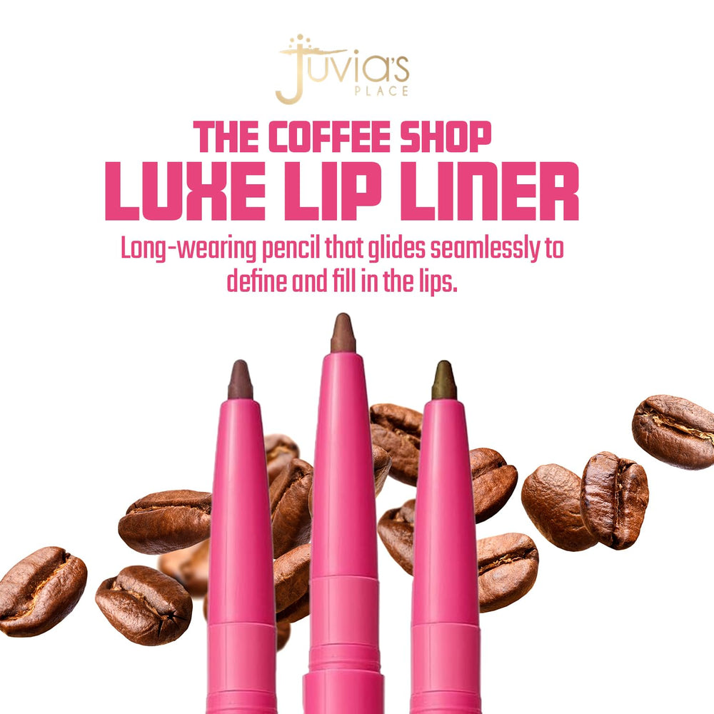 Juvia's Place Espresso retractable tip extended, precise application benefit