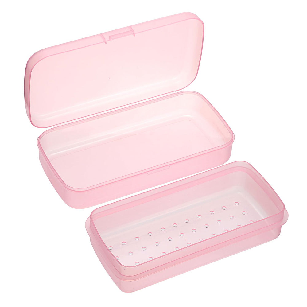 JUXYES front view of sterilizing tray showing clear organizer and tidy storage benefit