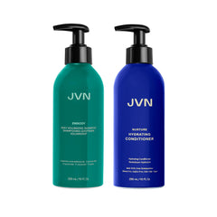 JVN duo front packaging showing both 20 fl oz bottles and benefits