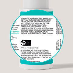 K18 shampoo next to common travel items showing 8.5 fl oz size benefit