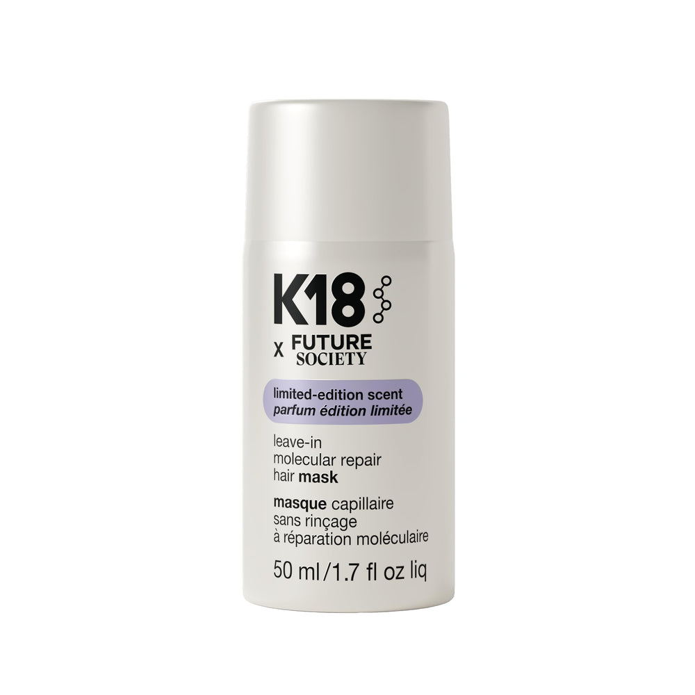 K18 front packaging showing limited-edition scent and benefits