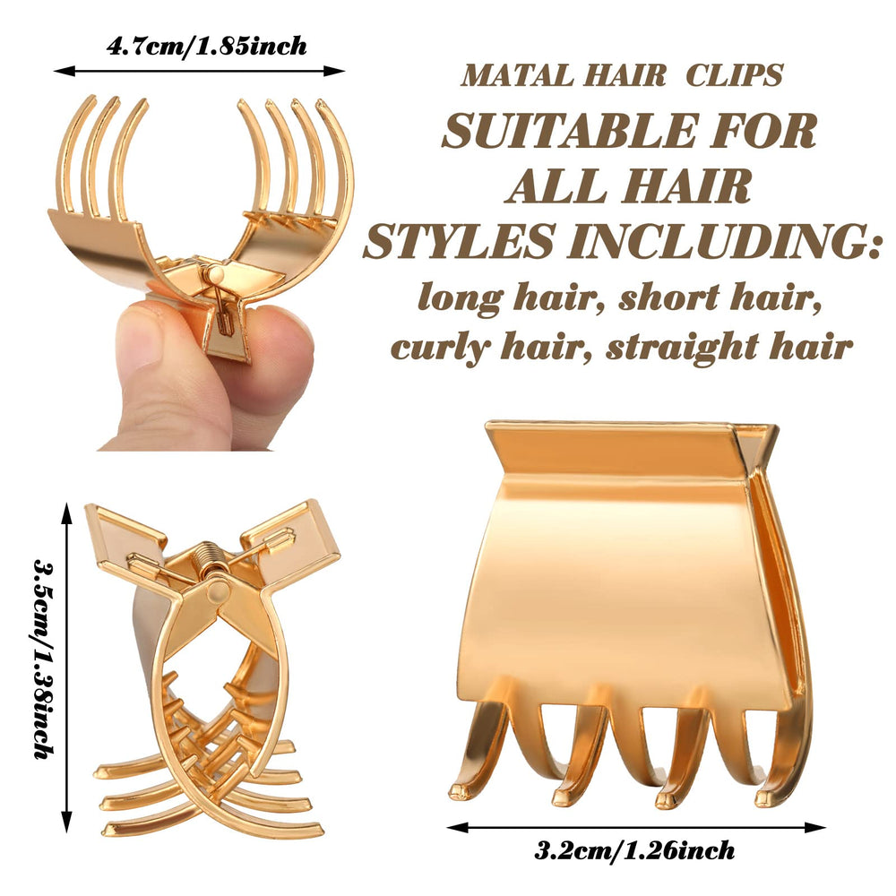 Kacctyen clip holding a half bun to add a neat, decorative hold