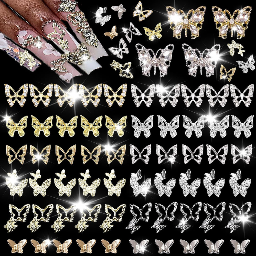KACHIMOO front packaging displaying 124 butterfly charms for immediate use