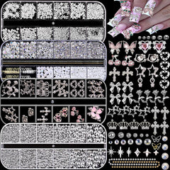 KACHIMOO front packaging showing the four organized charm boxes and contents, easy selection