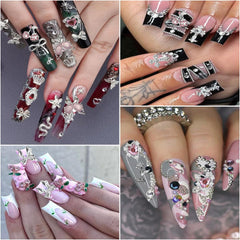 KACHIMOO lifestyle on a makeup table conveying ready-to-photograph, social-look nails