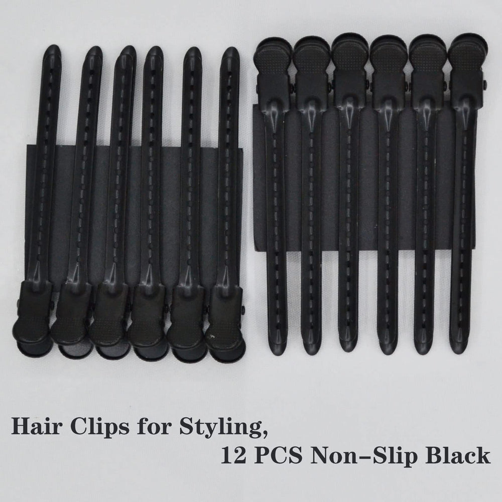 KACYDI display of six clip colors and metal finish, clear visibility for quick selection