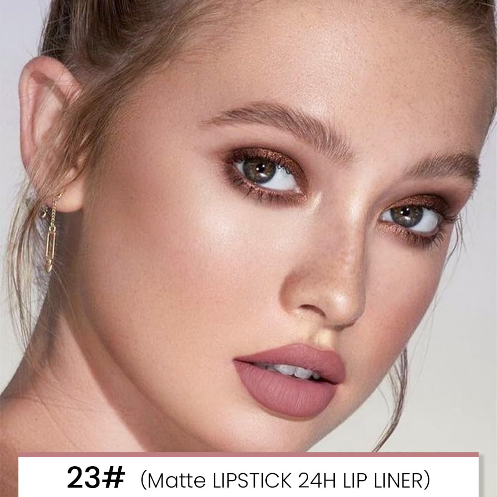 Kaely creamy matte texture swatch demonstrating smooth high pigmentation