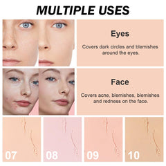 Kaely brush and shade detail for precise targeted application benefit
