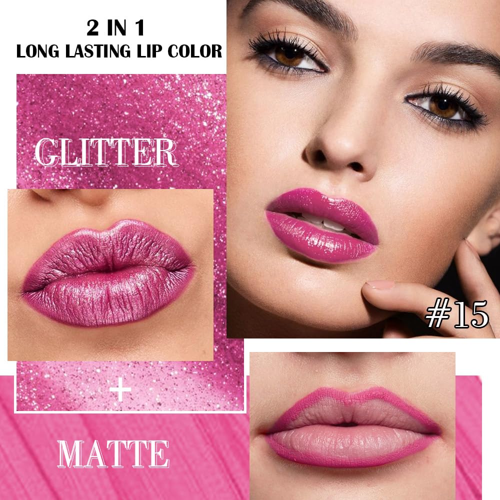 Kaely closeup of both lip liner and lipstick ends for precise use