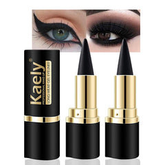 Kaely front packaging showing two black gel eyeliners and brand clarity