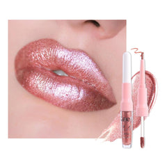 Kaely front packaging showing dual-ended tube and rose gold finish for elegant portability