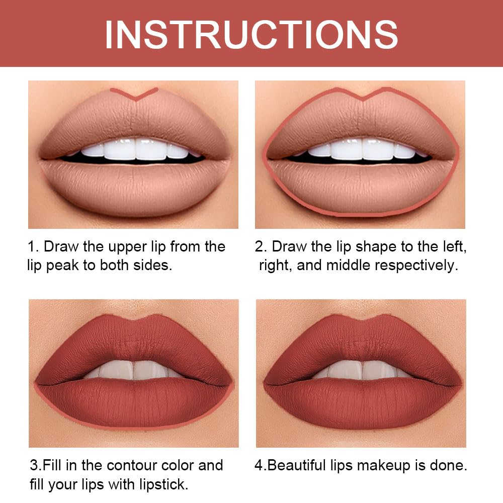 Kaely application on lips demonstrating smooth glide and defined shape