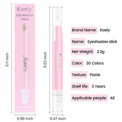 Kaely sticks in a makeup bag illustrating travel-ready convenience