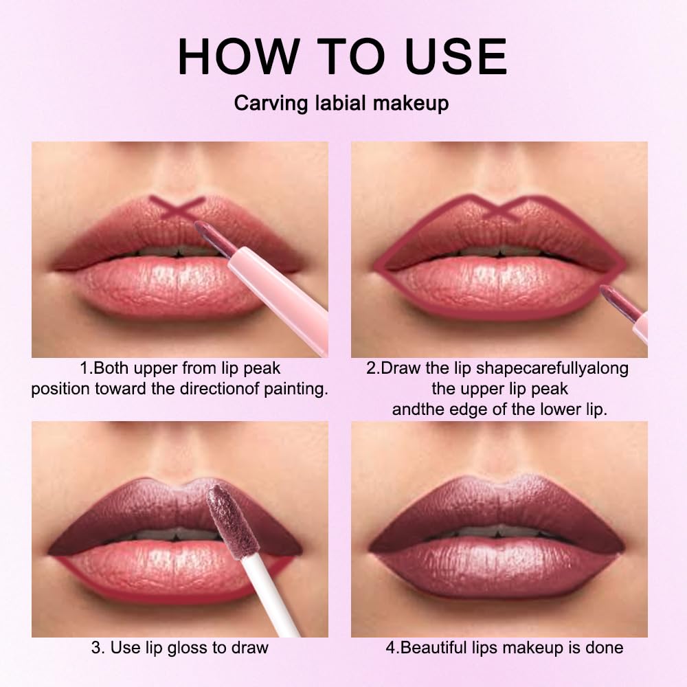 Kaely model applying lipstick demonstrating precise liner-to-liquid blend for long-lasting look