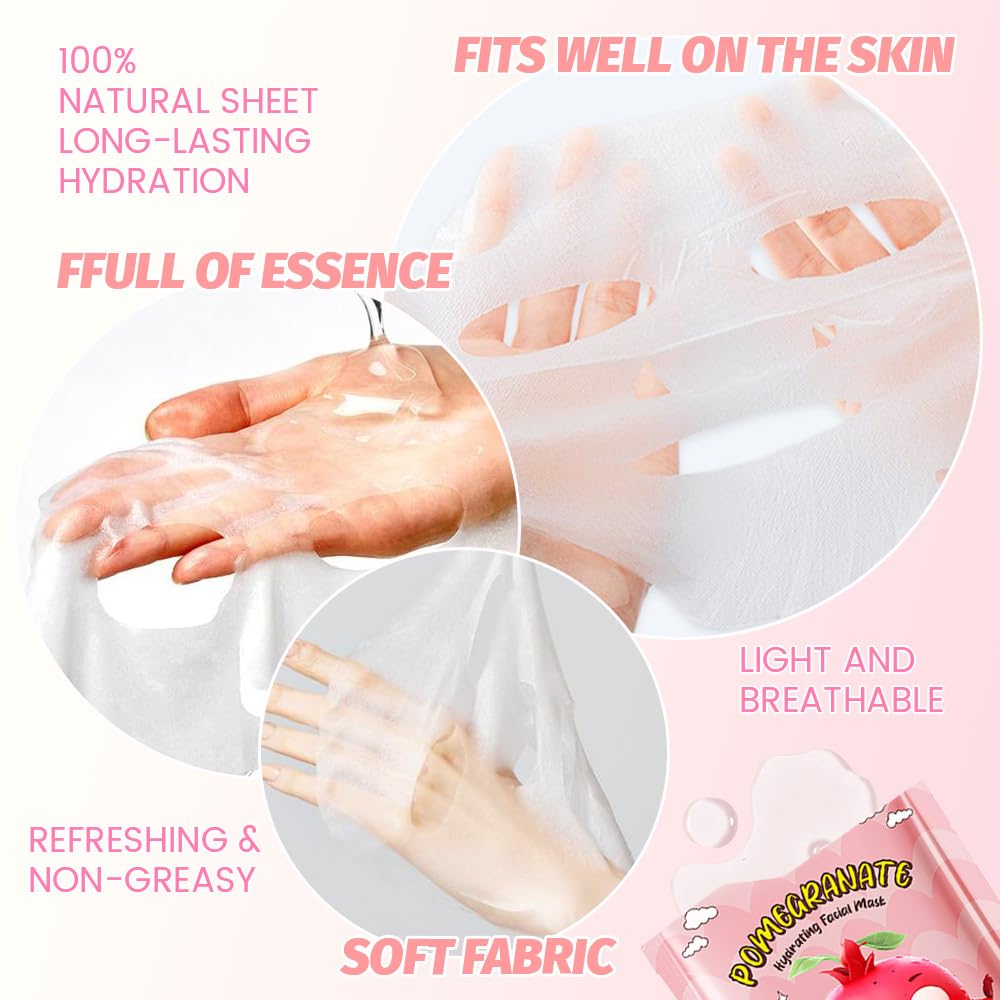 Kaely sheet mask applied on teen demonstrating easy, relaxing use