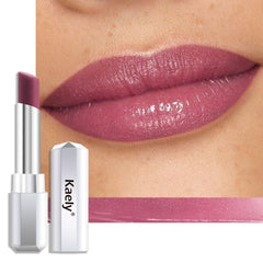 Kaely front packaging showing mauve honey glossy balm benefits