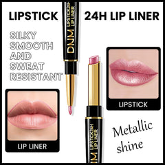 Kaely retractable liner tip detail showing precision for sharp lip edges