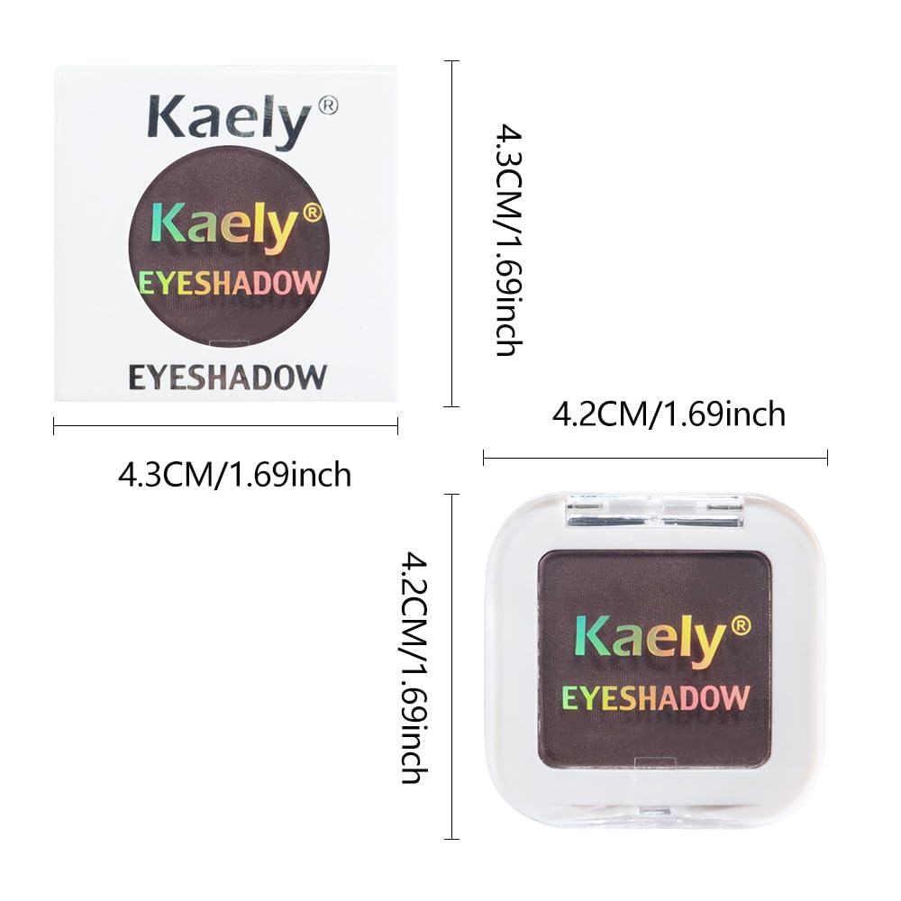 Kaely beside coin for scale showing compact size for travel convenience