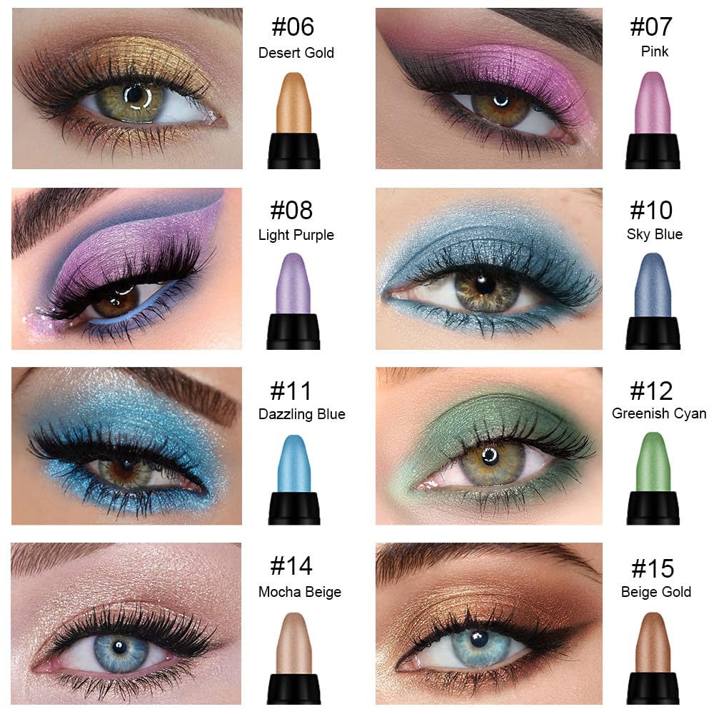 Kaely stick set laid out to display each desert mocha and shimmer shade