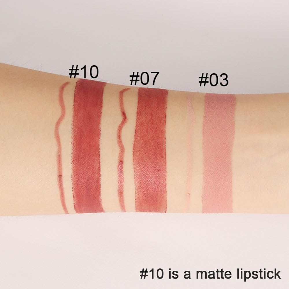Kaely matte finish swatches showing velvety texture and high pigmentation