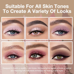 Kaely texture swatch on arm demonstrates pigmented, waterproof payoff for long wear