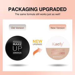 Kaely waterproof swatch on arm resisting water to show lasting, smudge-proof benefit