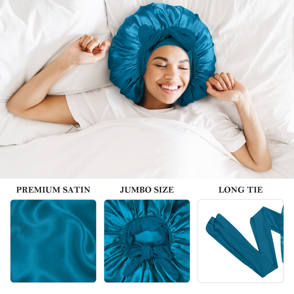Kafteri adjustable tie detail demonstrating easy custom fit and gentle hold
