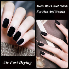 KAHSOSE polish applied on nails demonstrating quick-dry convenience