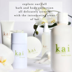 kai bathroom lifestyle setting, suggests daily ritual and relaxed glow