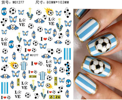 KAICCOSO applying sticker on a nail demonstrating easy DIY application