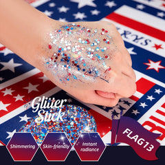 KAICOERLY used on hairline for red white blue accents and vibrant finish