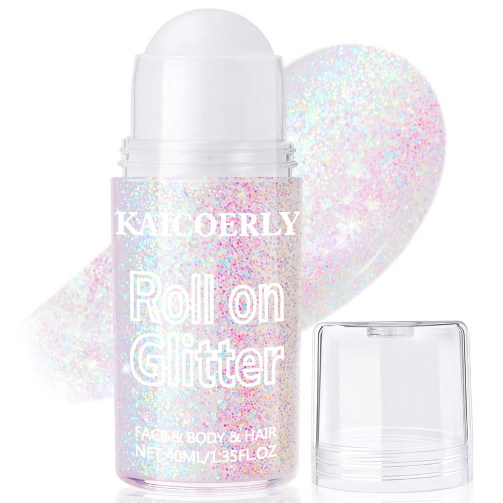 KAICOERLY roll-on tube front view showing compact design and label benefits