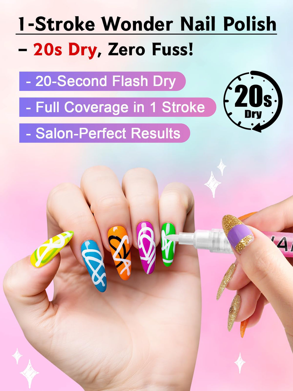kalolary pen held in hand to show scale and comfortable grip