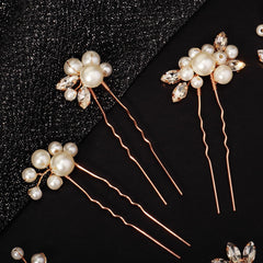 KALOLIA side view of gold wire and flower motif showing flexibility benefit: easy styling