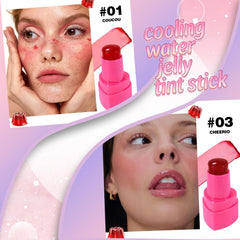 KALYFADIO cheeks before and after illustrating natural flush and long-lasting color