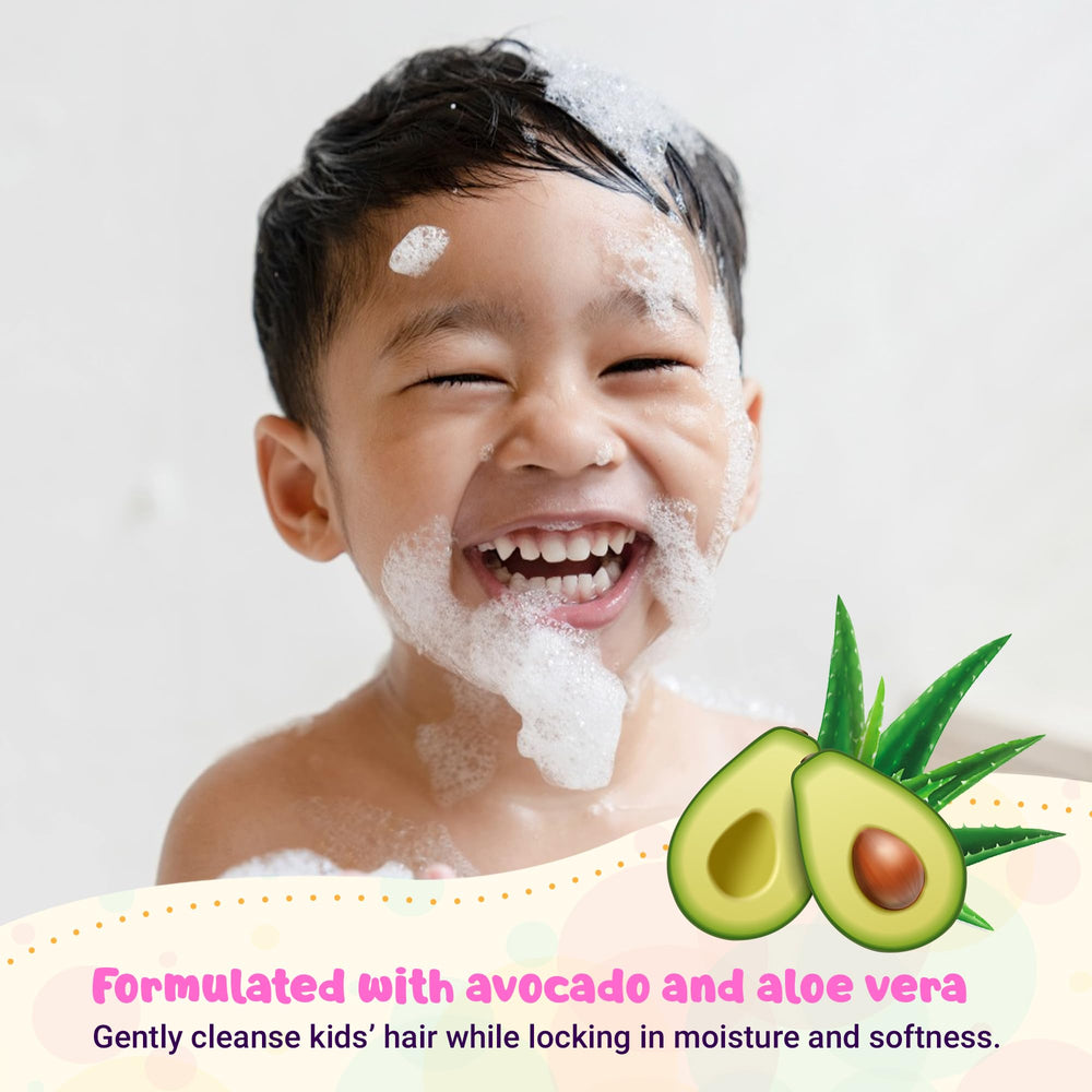 KANICA avocado half close-up showing nourishing oil and softness benefit