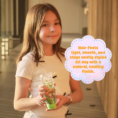 KANICA family using gel demonstrating gentle formulation for kids