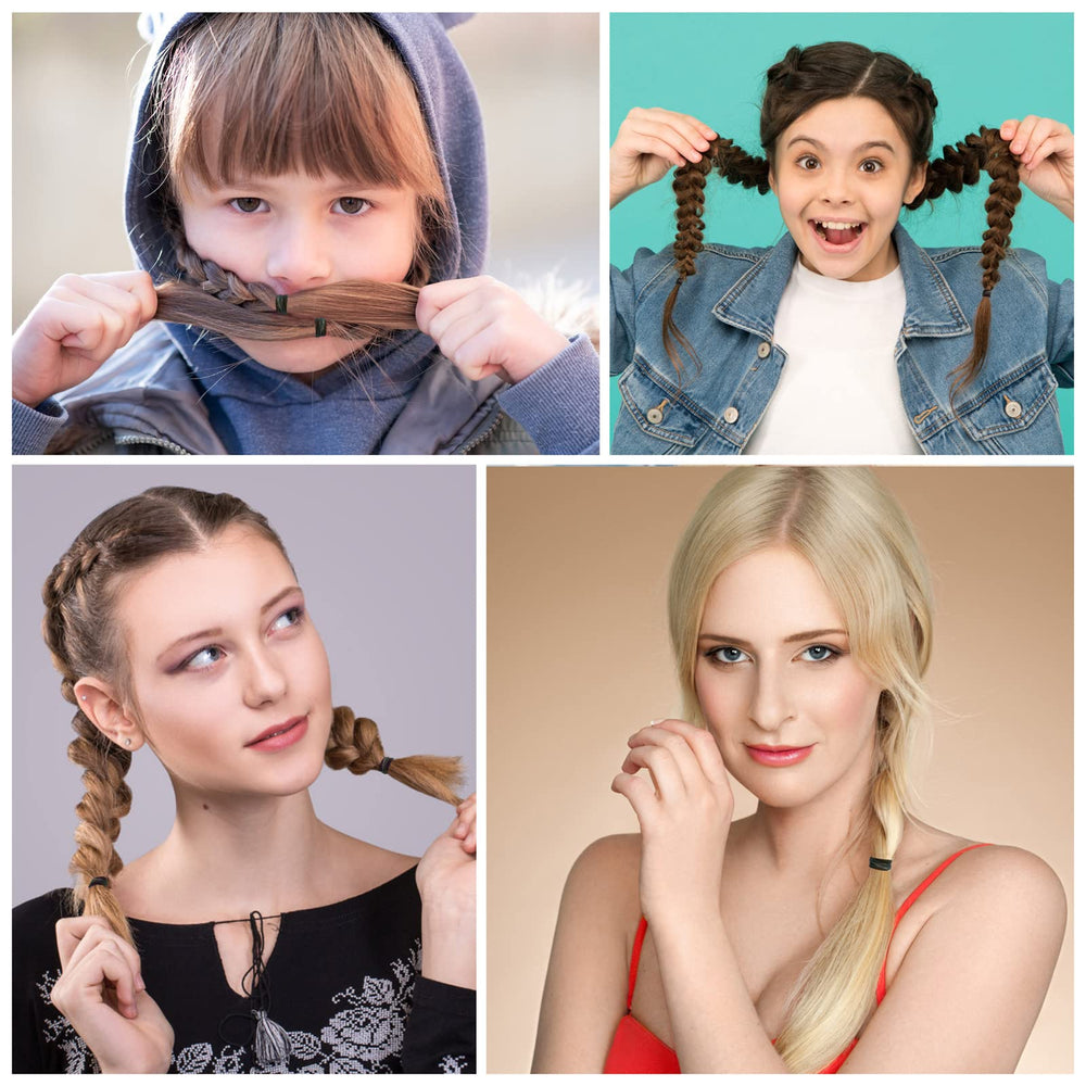 KANPRINCESS used on a baby ponytail demonstrating gentle secure styling benefit
