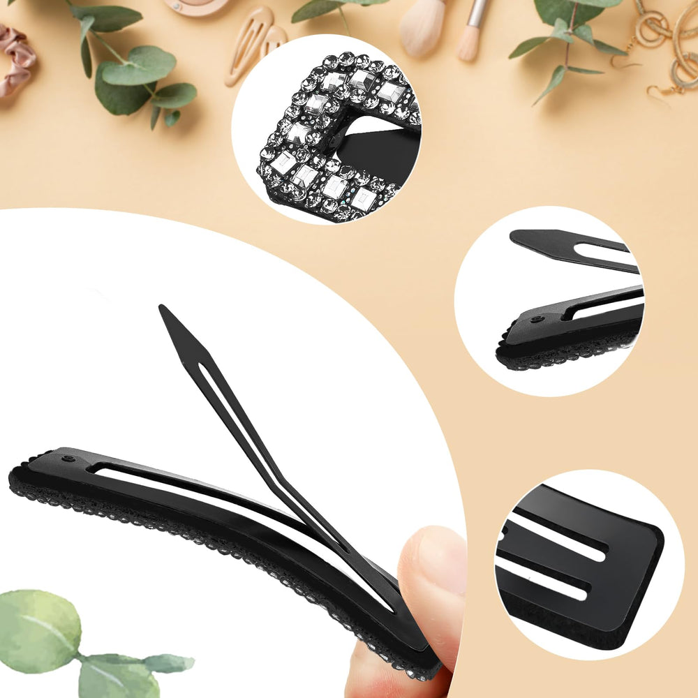 KANPRINCESS barrette in hair demonstrating secure hold and elegant accent