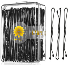 KANPRINCESS front packaging showing 100 black pins and box for easy storage