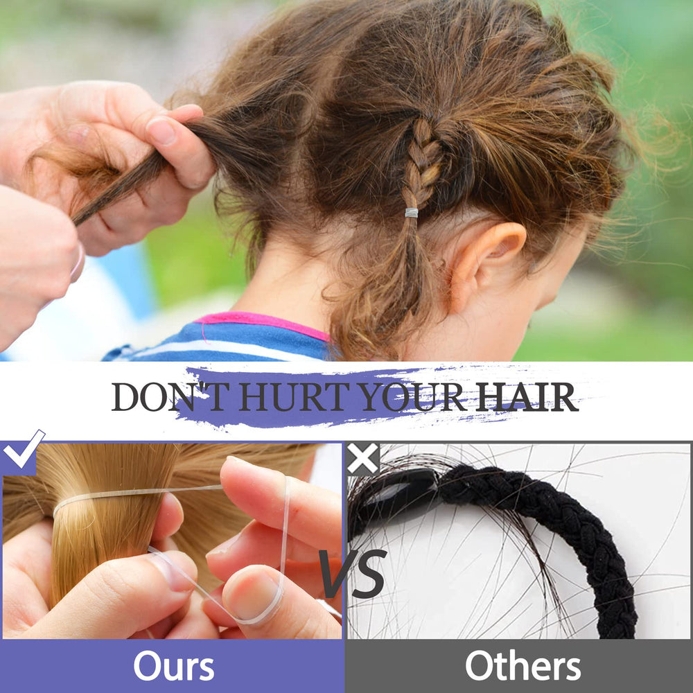 KANPRINCESS used in a detailed braid to show discreet hold and neat finish