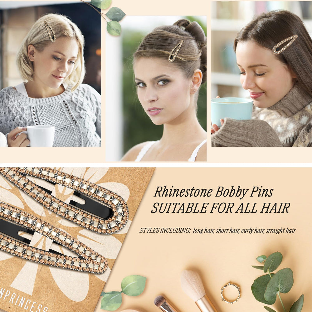 KANPRINCESS hair clip worn in half-up hairstyle demonstrating secure hold and styling boost