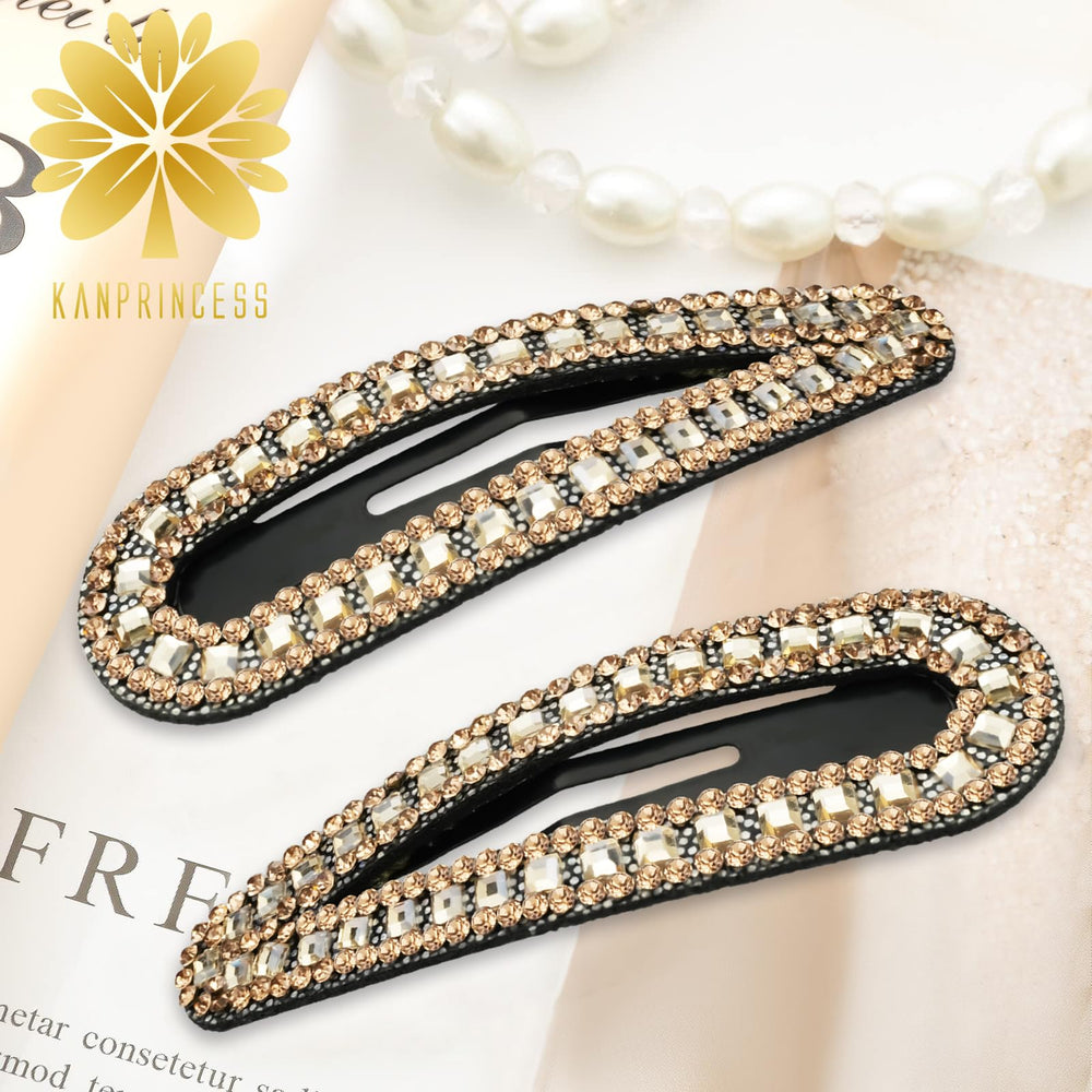 KANPRINCESS lifestyle image at party showcasing clips adding sparkle to formal outfit