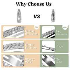 KANPRINCESS side profile of curved snap clip for comfortable grip