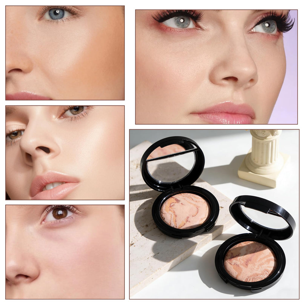 K'APEINE compact on makeup table emphasizing stylish packaging and gift appeal benefit