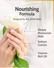 karma organic application on cotton pad showing effective polish removal benefit