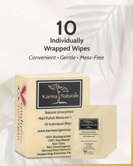 karma organic before and after nails showing clean nails and hydrated look