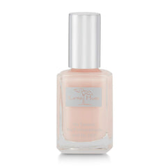 karma organic front bottle showing glossy pink shade and clean packaging benefit