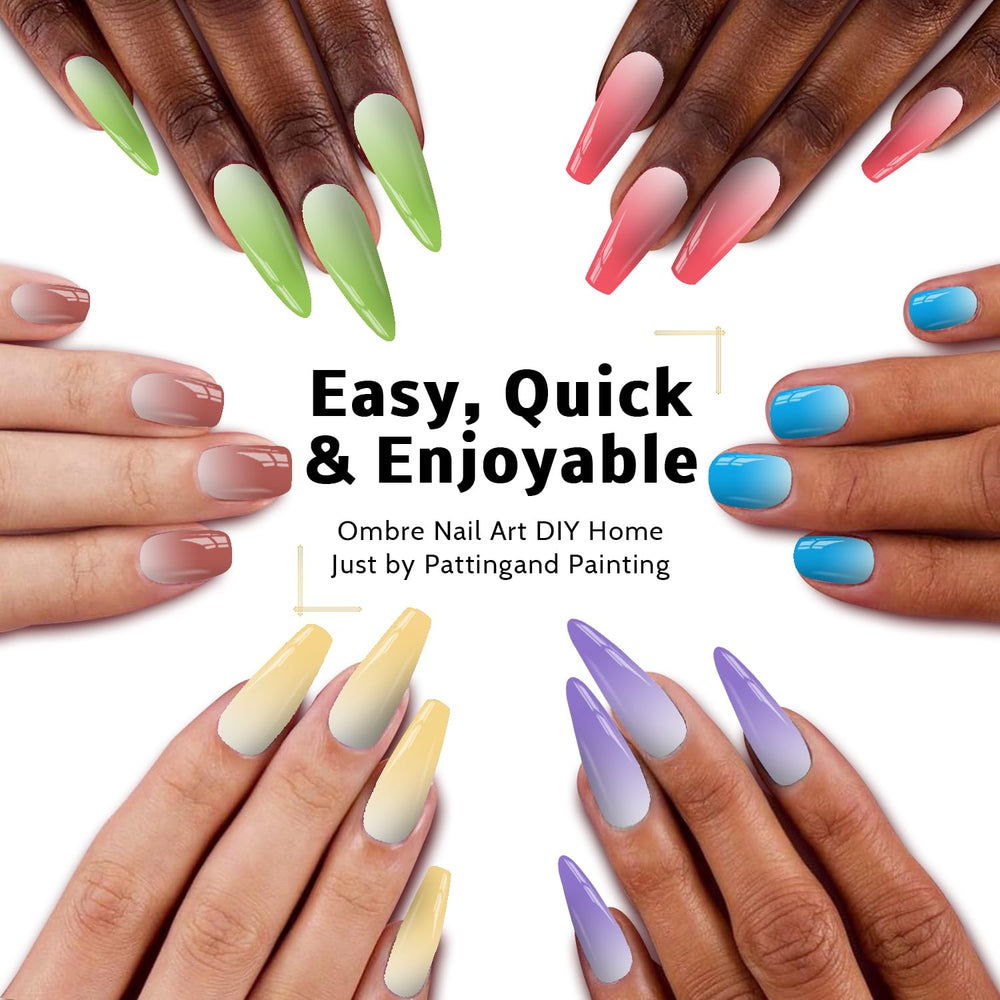 Karroy color palette display of sixteen vivid shades for varied gradient looks