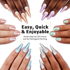 Karroy gel open pot texture showing creamy, pigmented formula ideal for smooth blending